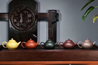 《五色土》綠泥，朱泥，紫泥，青灰泥，段泥純手工宜興紫砂壺茶具水平茶壺