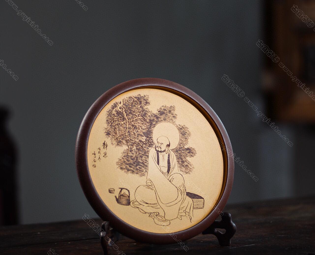 賞盤(pán)·鳴雨精刻